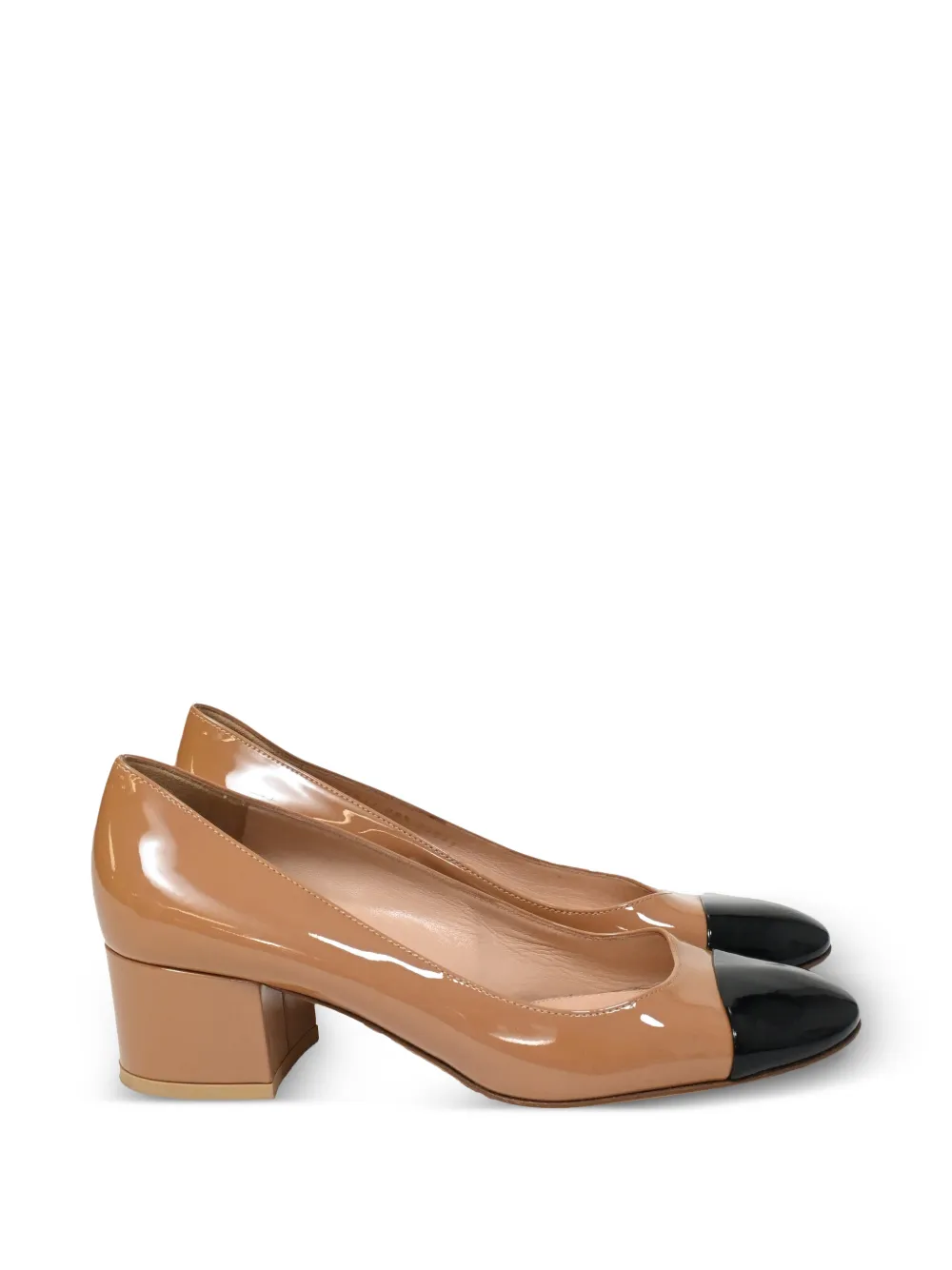 Gianvito Rossi Cap toe pumps - Nude