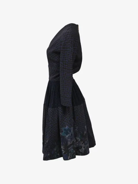 Elie Saab printed A-line dress