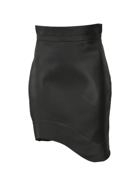 Antonio Berardi Vintage high-waisted waved-hem skirt