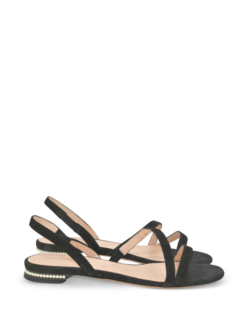 Nicholas Kirkwood Casati pearl-embellished sandals - Black