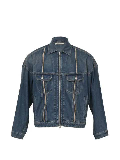Alexander McQueen Pre-Owned zipped denim jacket