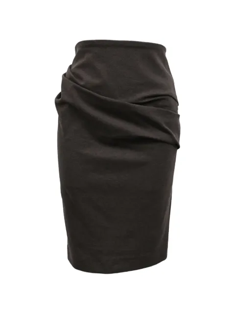Brunello Cucinelli Vintage draped pleated skirt