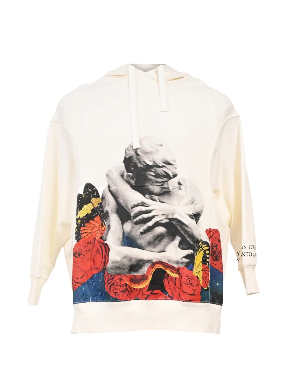 Valentino Garavani Pre-Owned x Undercover Lovers graphic hoodie - Toni neutri