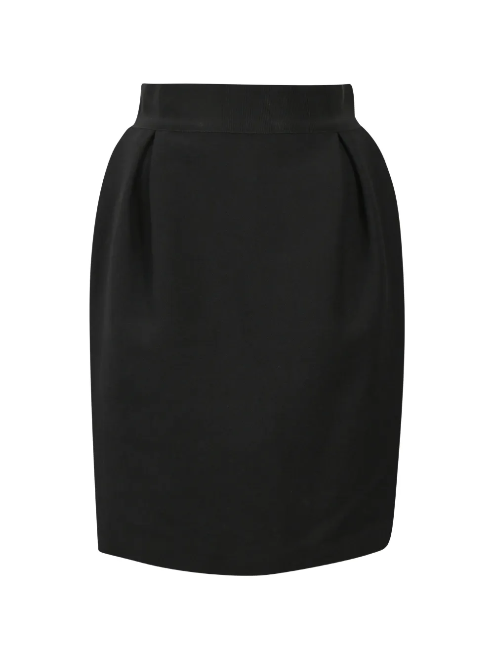 Giambattista Valli Vintage pleated pencil skirt - Nero