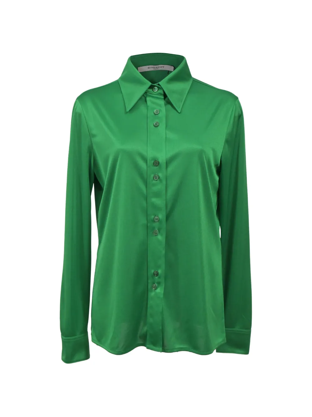 Givenchy Pre-Owned buttoned long-sleeve shirt - Verde