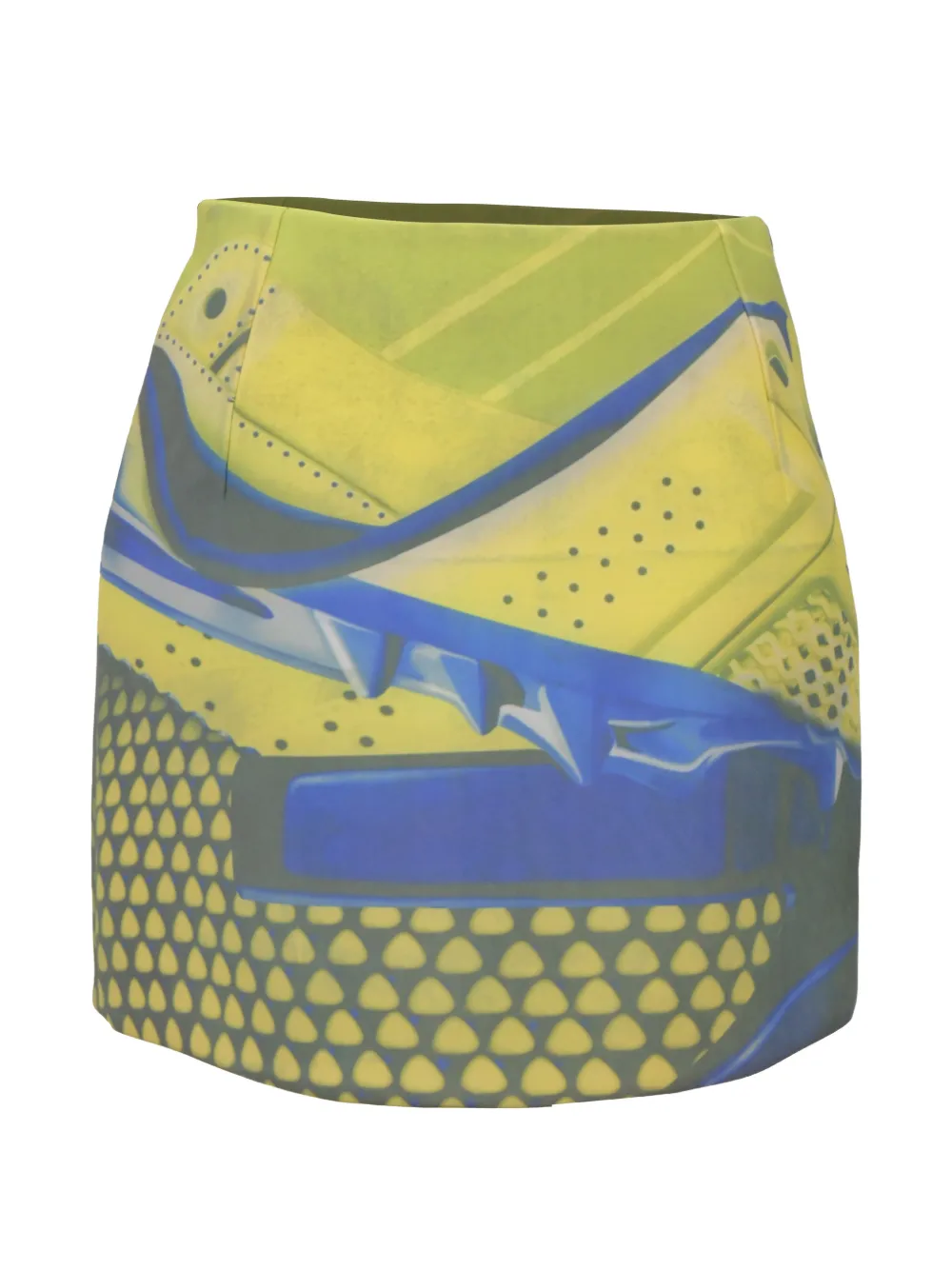 Mary Katrantzou printed pencil skirt - Giallo