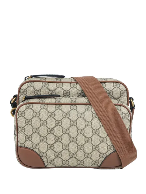 Gucci medium Emblem GG Supreme messenger bag
