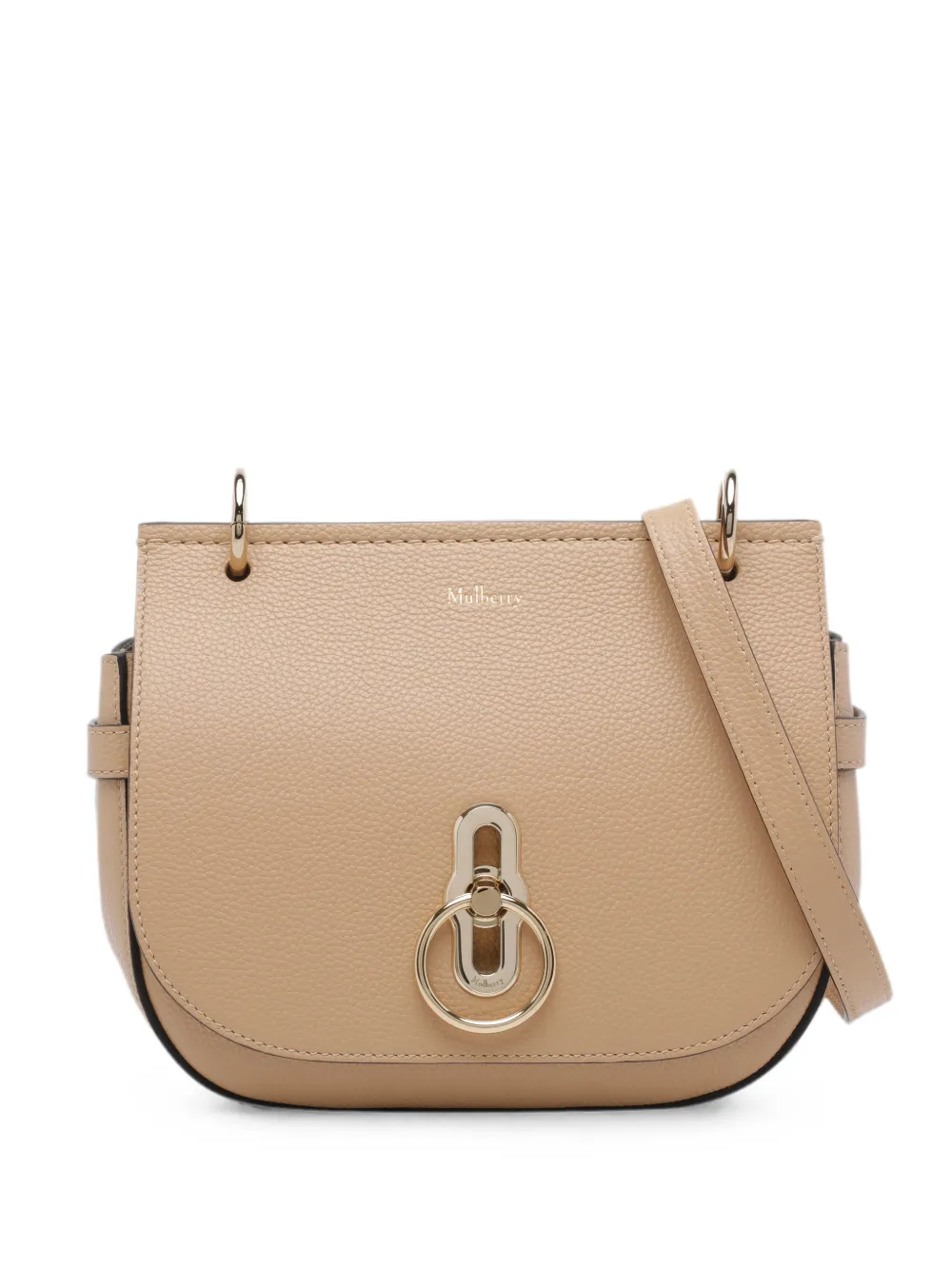 Mulberry small Amberley leather satchel bag - Toni neutri