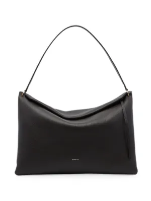 Proenza Schouler Flip レザーショルダーバッグ | ブラック | FARFETCH JP
