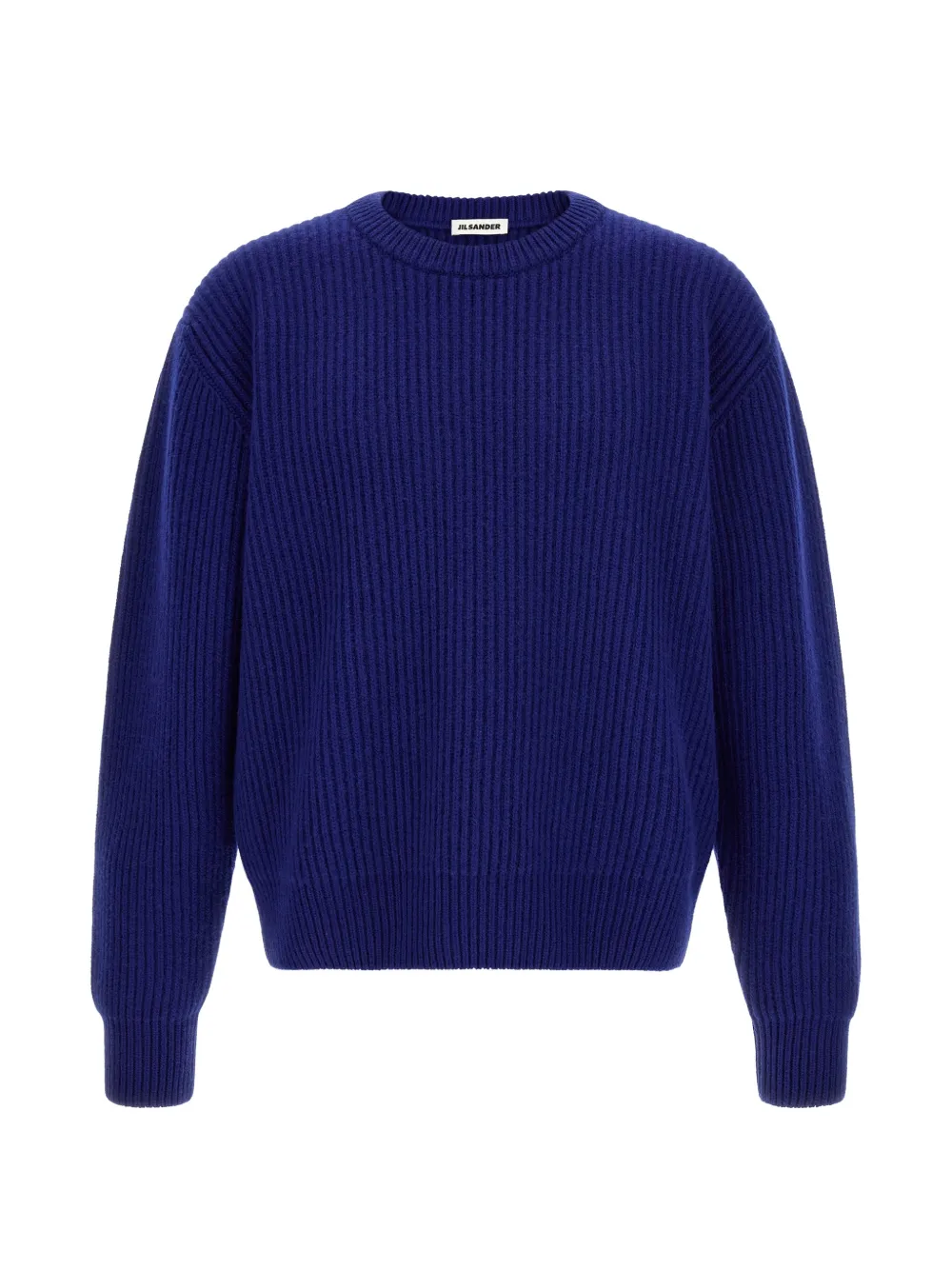 Jil Sander Fisherman's Rib sweater - Blu