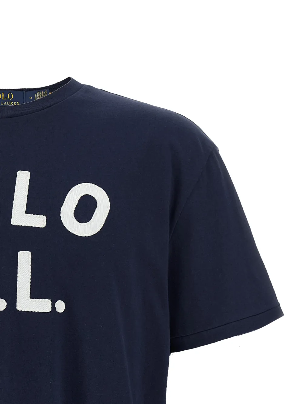 Polo Ralph Lauren Jersey T-shirt met logo Blauw