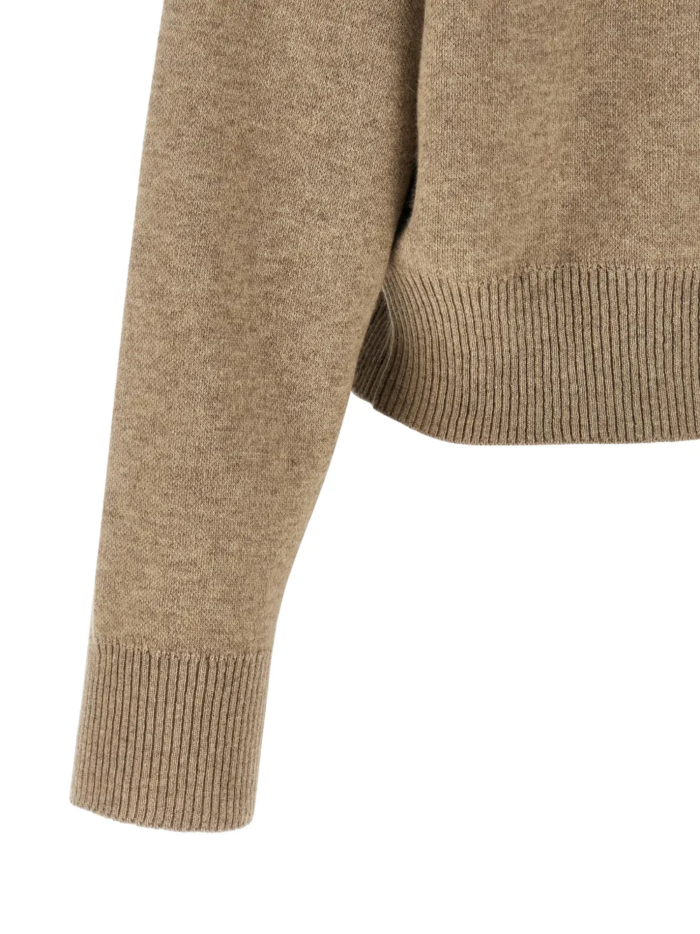 Brunello Cucinelli Monili cropped vest Beige