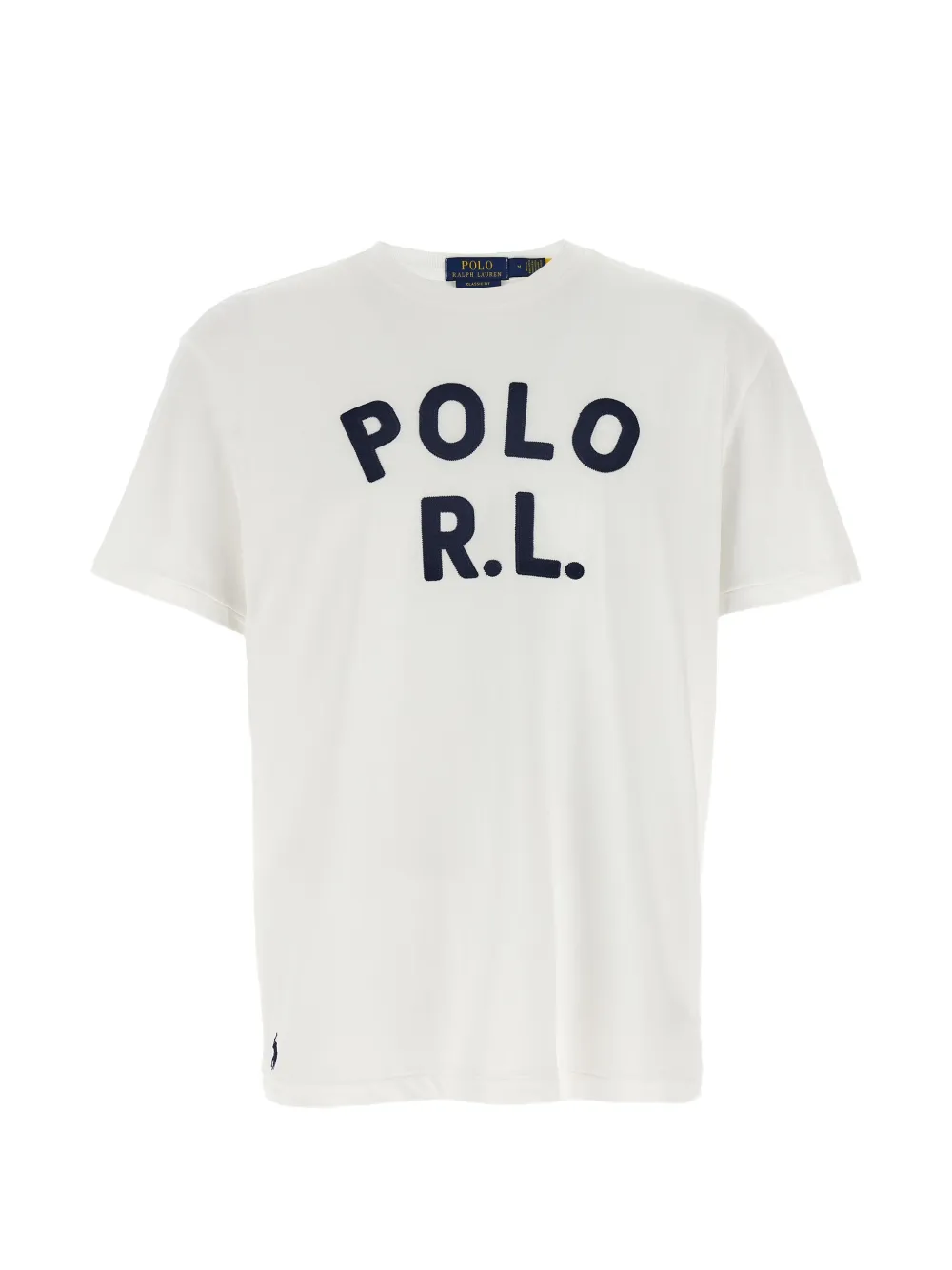 Polo Ralph Lauren logo-patch T-shirt - Weiß