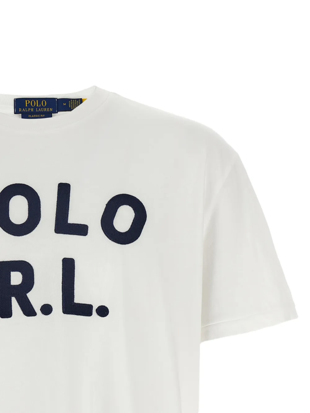 Polo Ralph Lauren T-shirt met logopatch Wit