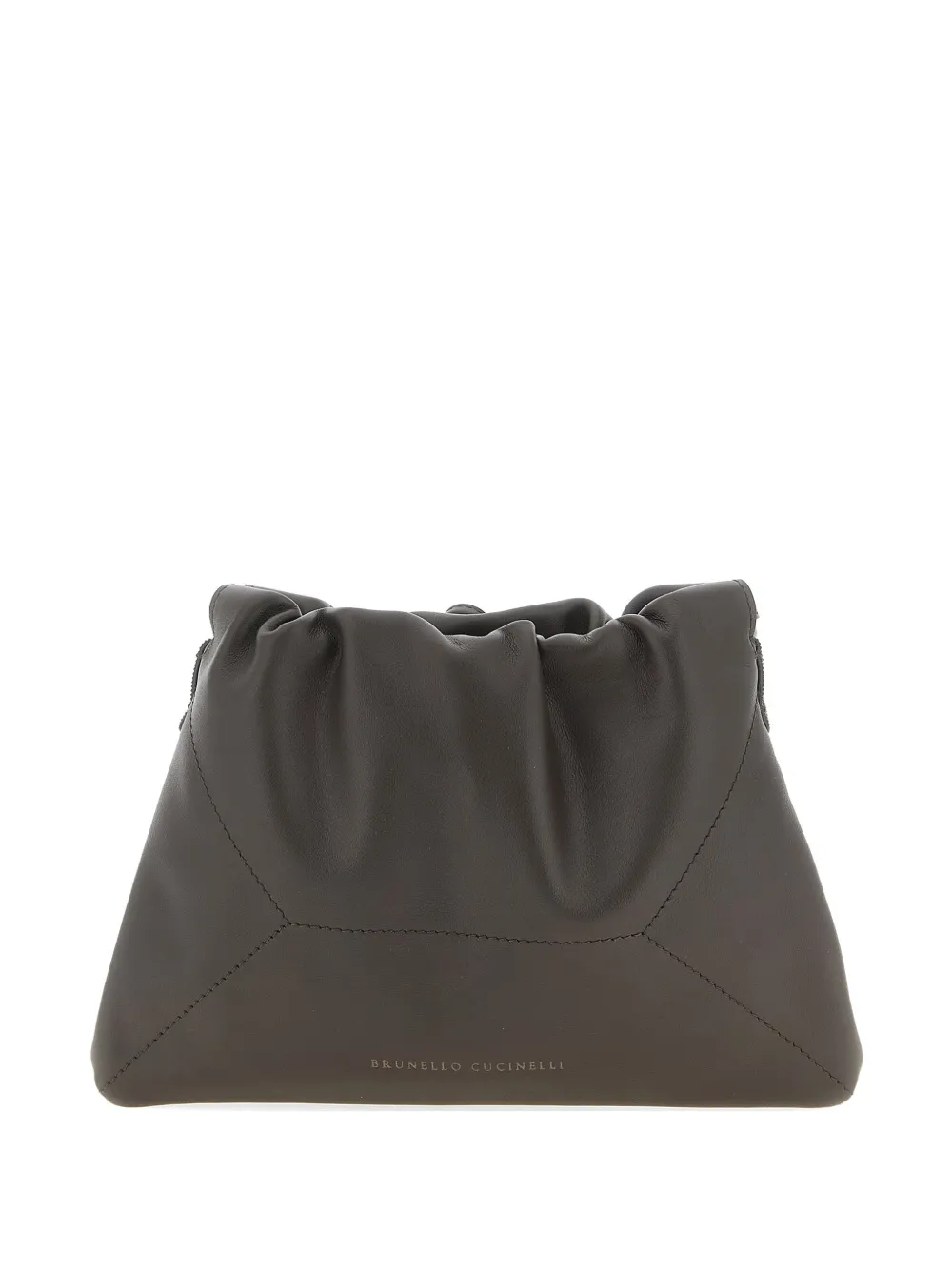 Brunello Cucinelli BC Duo Monili clutch bag - Marrone