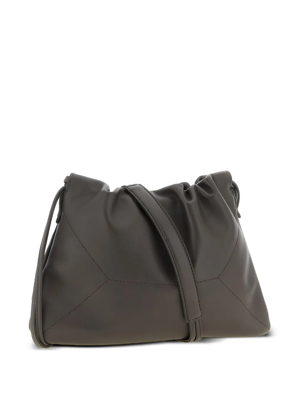 Brunello Cucinelli BC Duo Monili clutch Bruin