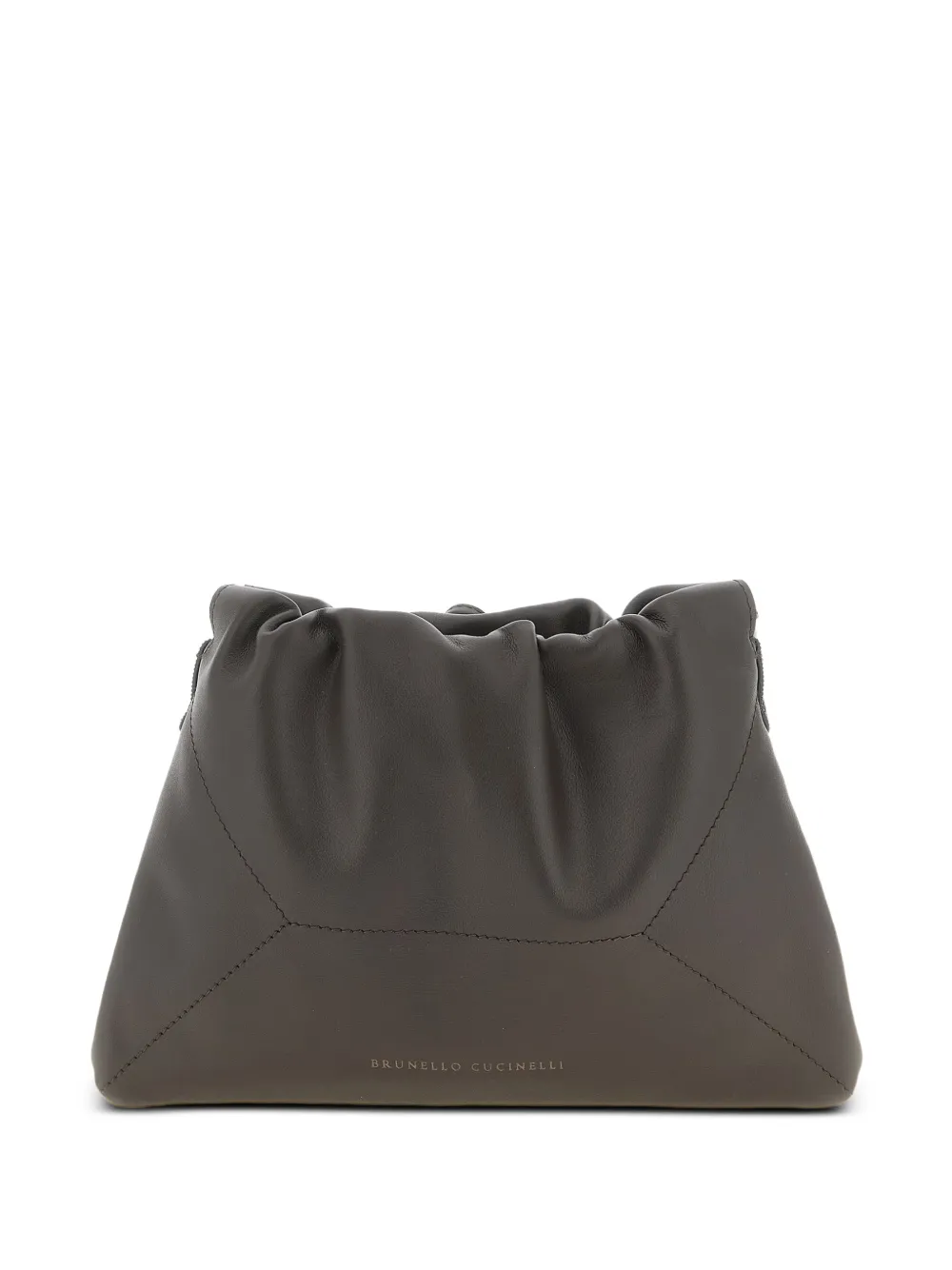 Brunello Cucinelli BC Duo Monili clutch bag - Marrone