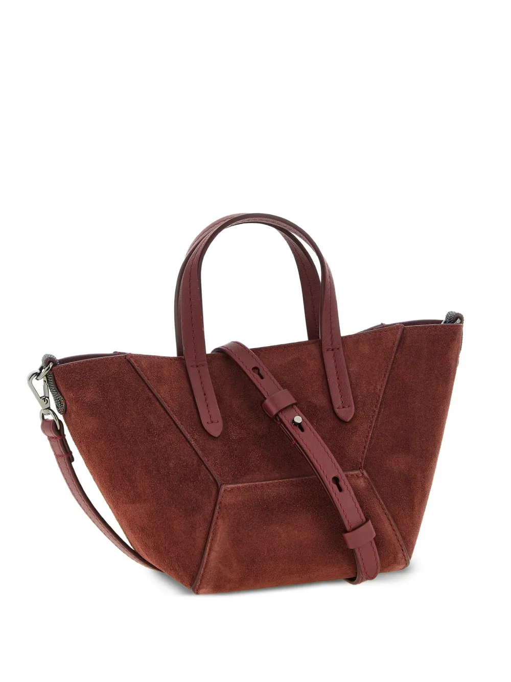 Brunello Cucinelli BC Duo mini tote bag - Rosso