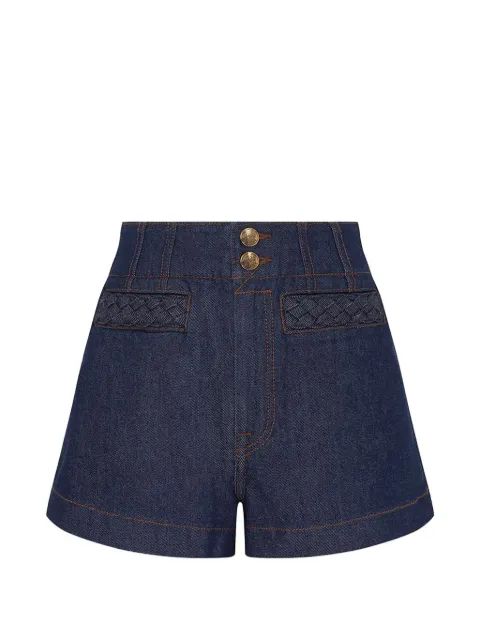 ZIMMERMANN Aster denim shorts