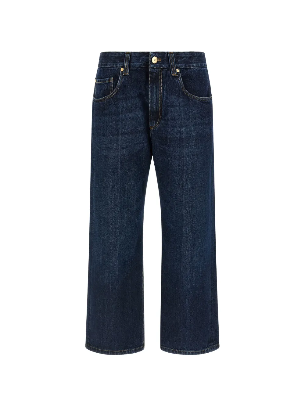 Brunello Cucinelli Monile stone-washed jeans - Blu
