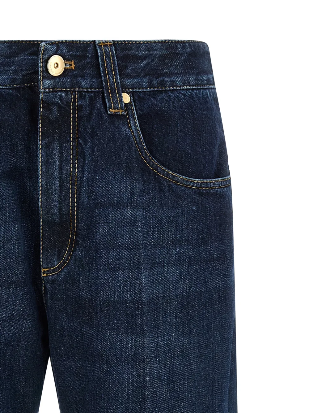Brunello Cucinelli Monile stone-washed jeans Blauw