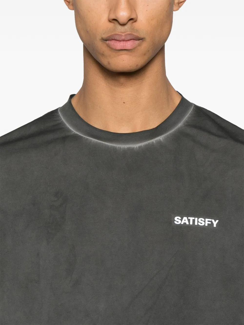 Satisfy AuraLite™ T-shirt met korte mouwen Grijs