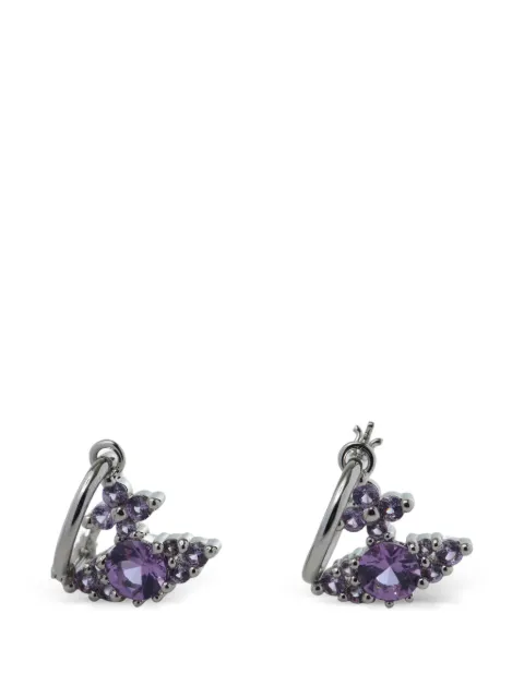 Vivienne Westwood Orb crystal-embellished earrings