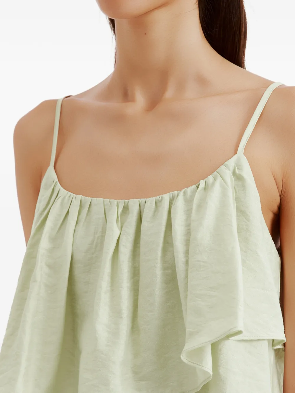 b+ab Gelaagde mini-shorts (set van twee) Groen