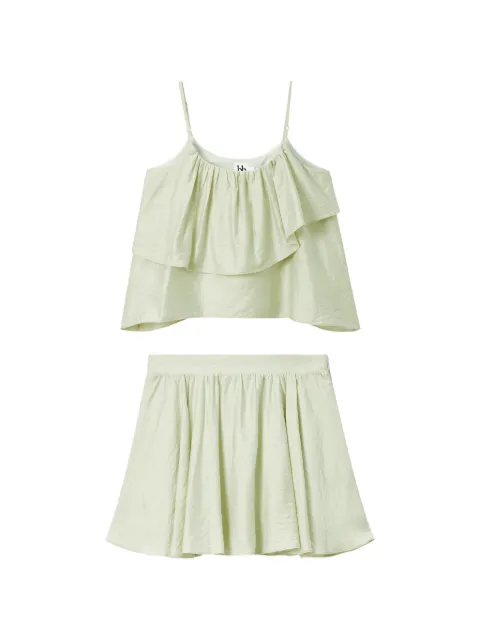 b+ab layered mini shorts set (set of two)