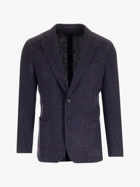 Al Duca D’Aosta 1902 check-pattern blazer