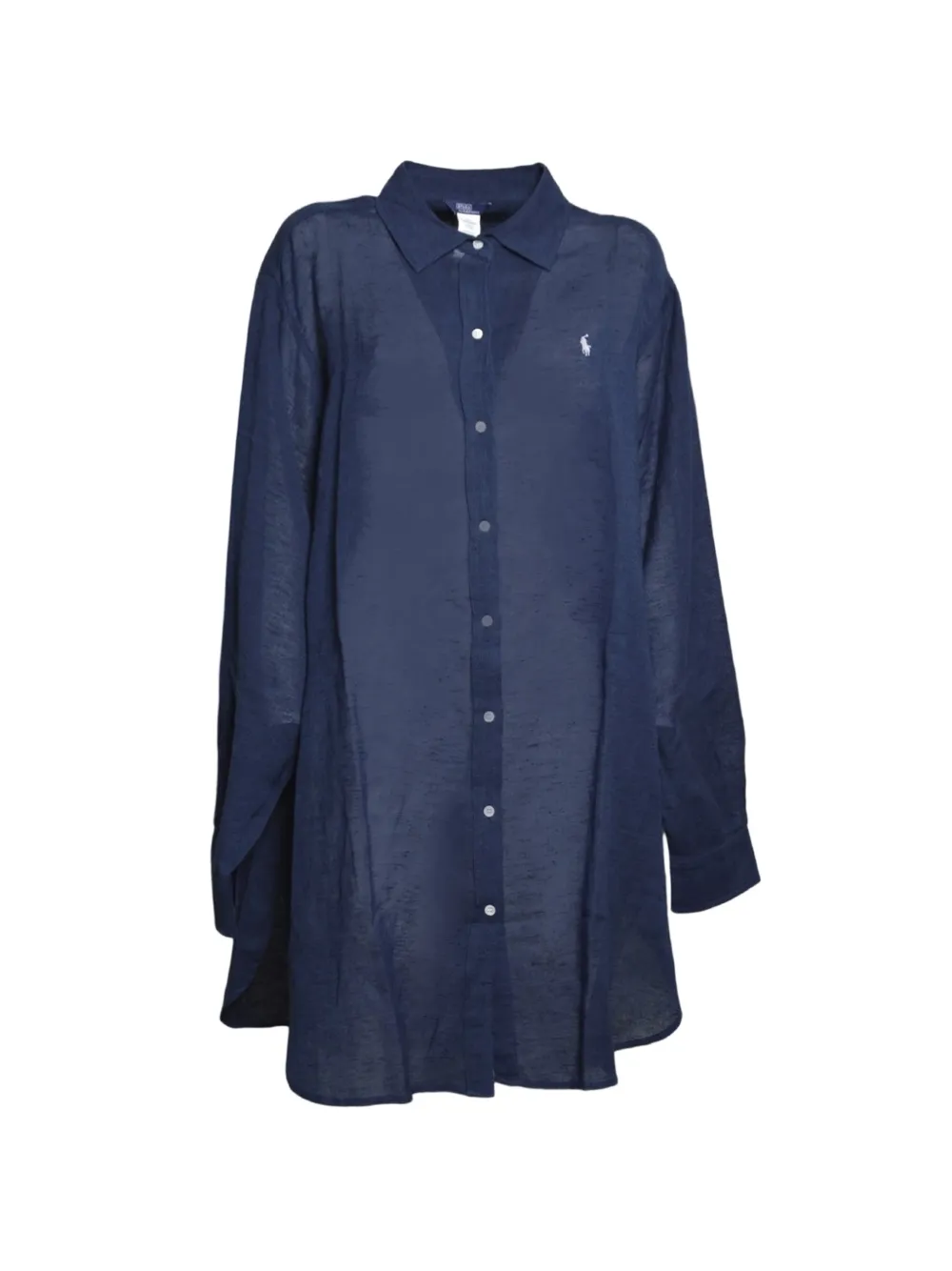 Polo Ralph Lauren embroidered-logo shirt - Blau