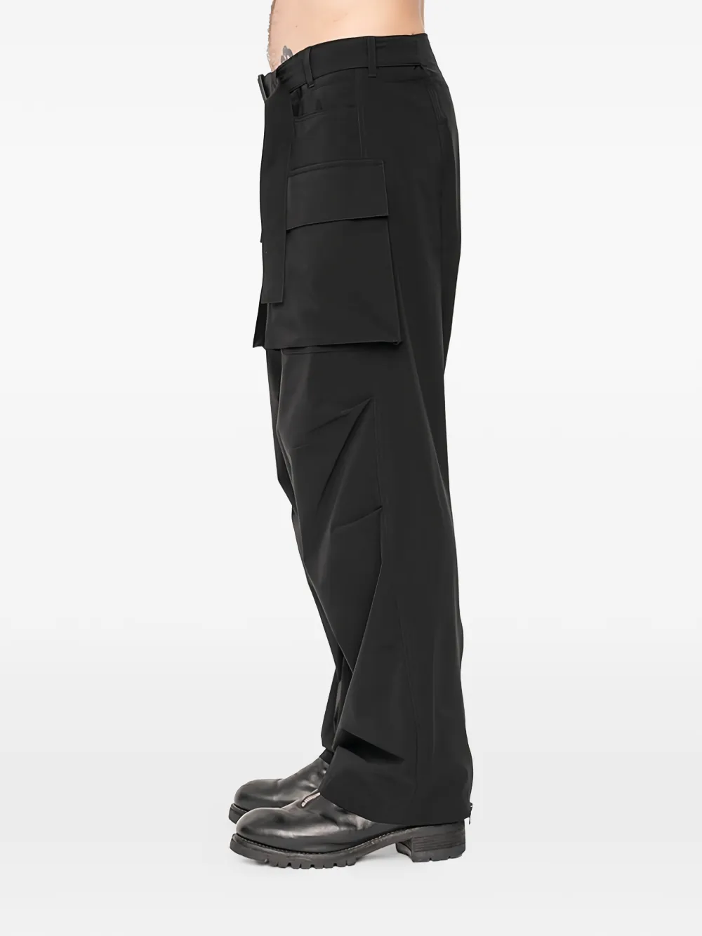 The Viridi-Anne Waterafstotende stretch broek Zwart