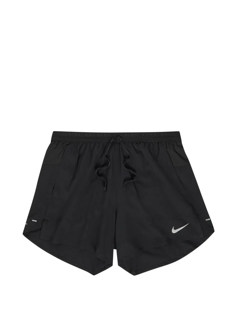 Nike logo-print drawstring shorts - Schwarz