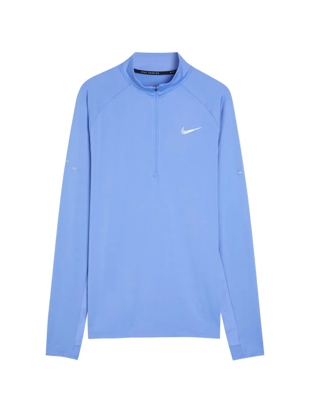 Nike half-zip raglan-sleeve T-shirt - Blu