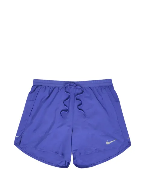 Nike logo-print drawstring shorts