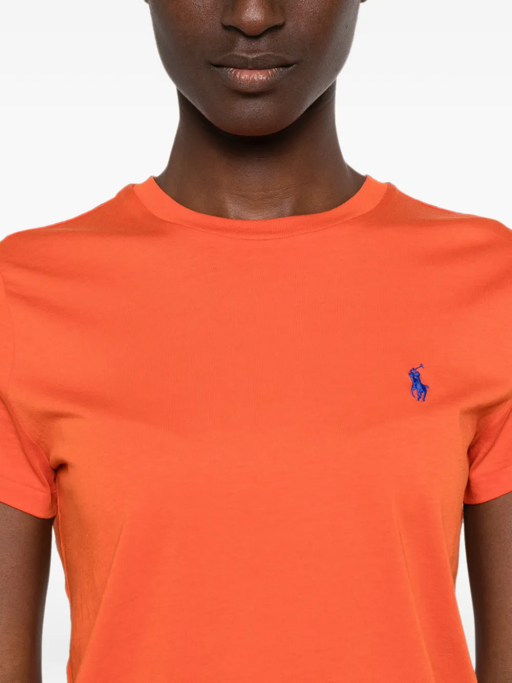 Polo Ralph Lauren T-shirt met geborduurd logo Oranje