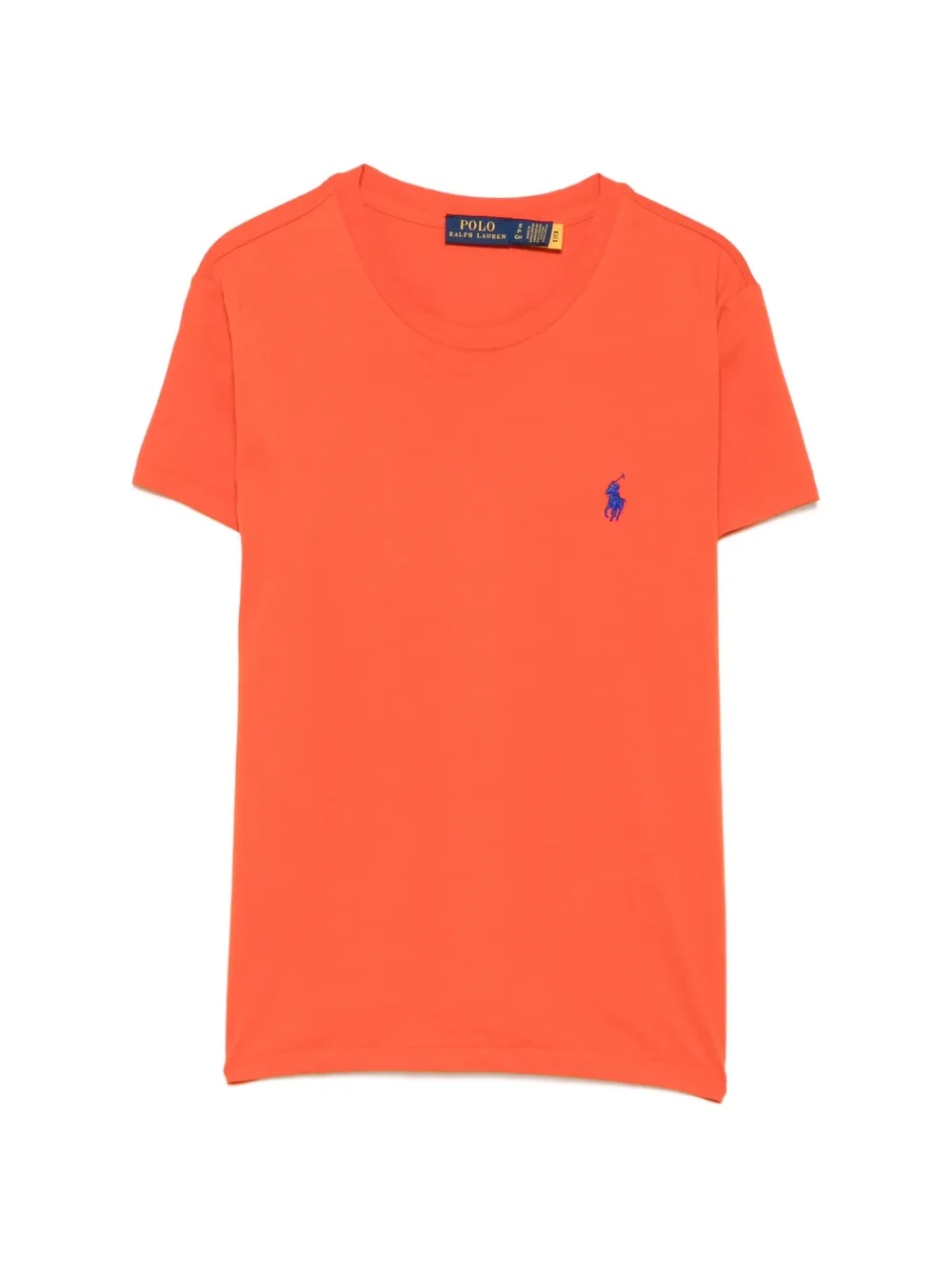 Polo Ralph Lauren embroidered-logo T-shirt - Arancione