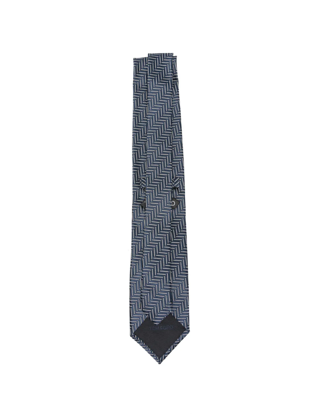 TOM FORD Zijden stropdas Blauw