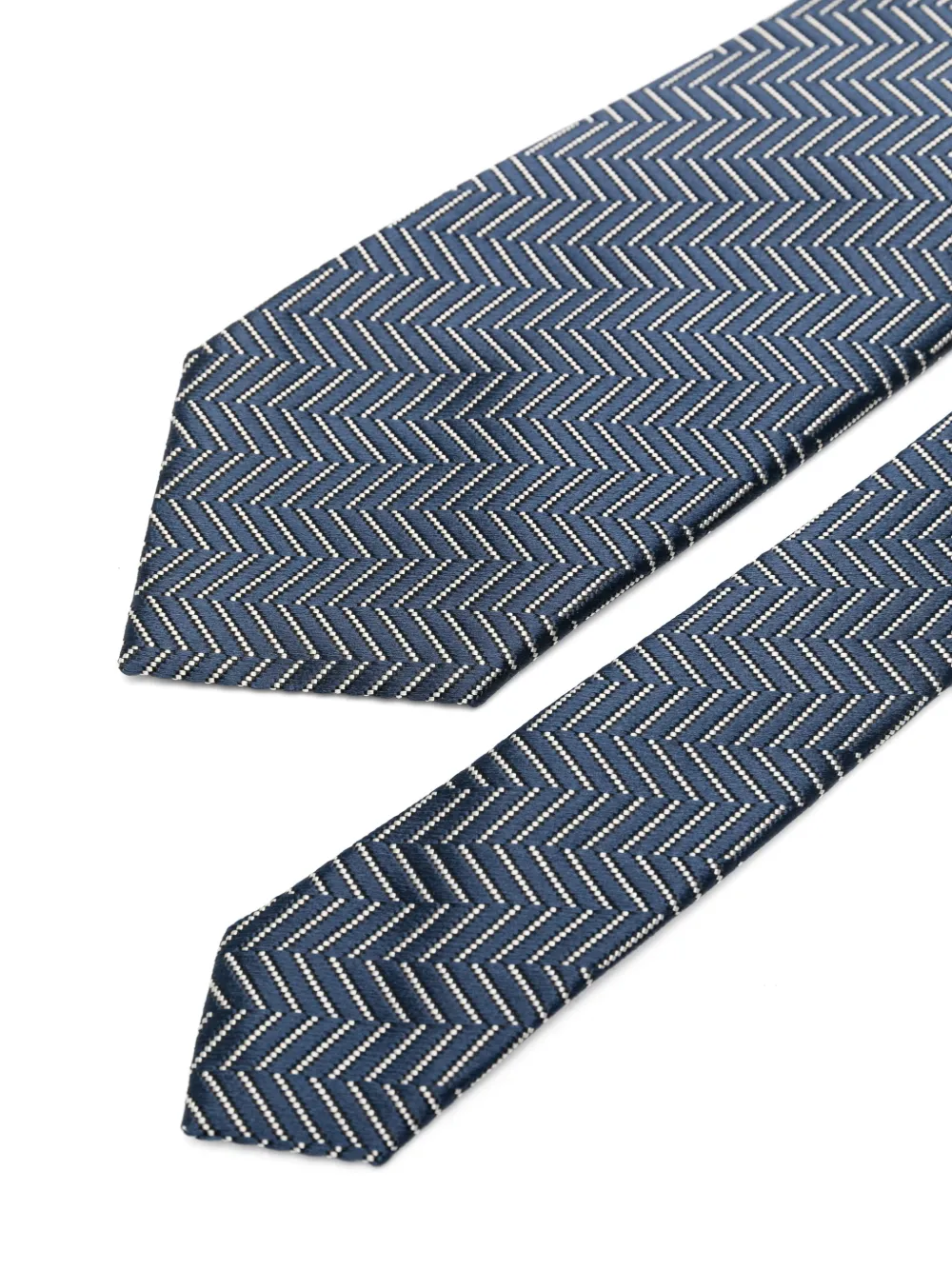 TOM FORD Zijden stropdas Blauw
