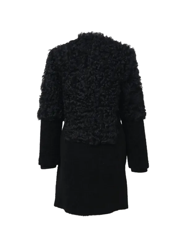 Marni Pre-Owned 2011 シアリング ファーコート | ブラック | FARFETCH JP