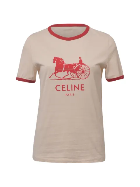 Celine Pre-Owned Logo T-shirt