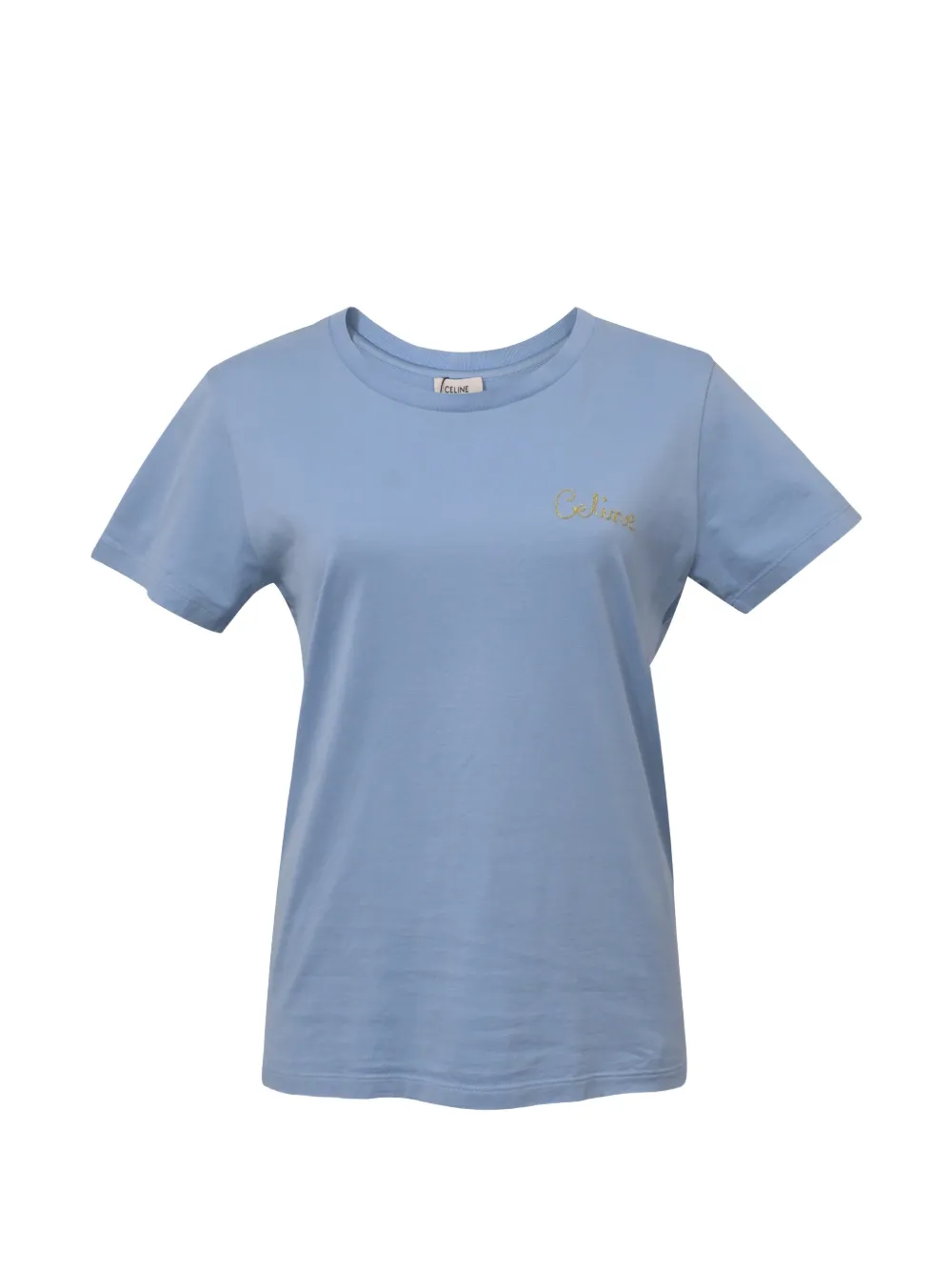 Celine Pre-Owned Logo short-sleeve T-shirt - Blue