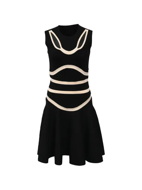 Alexander McQueen Pre-Owned knitted cutout dress