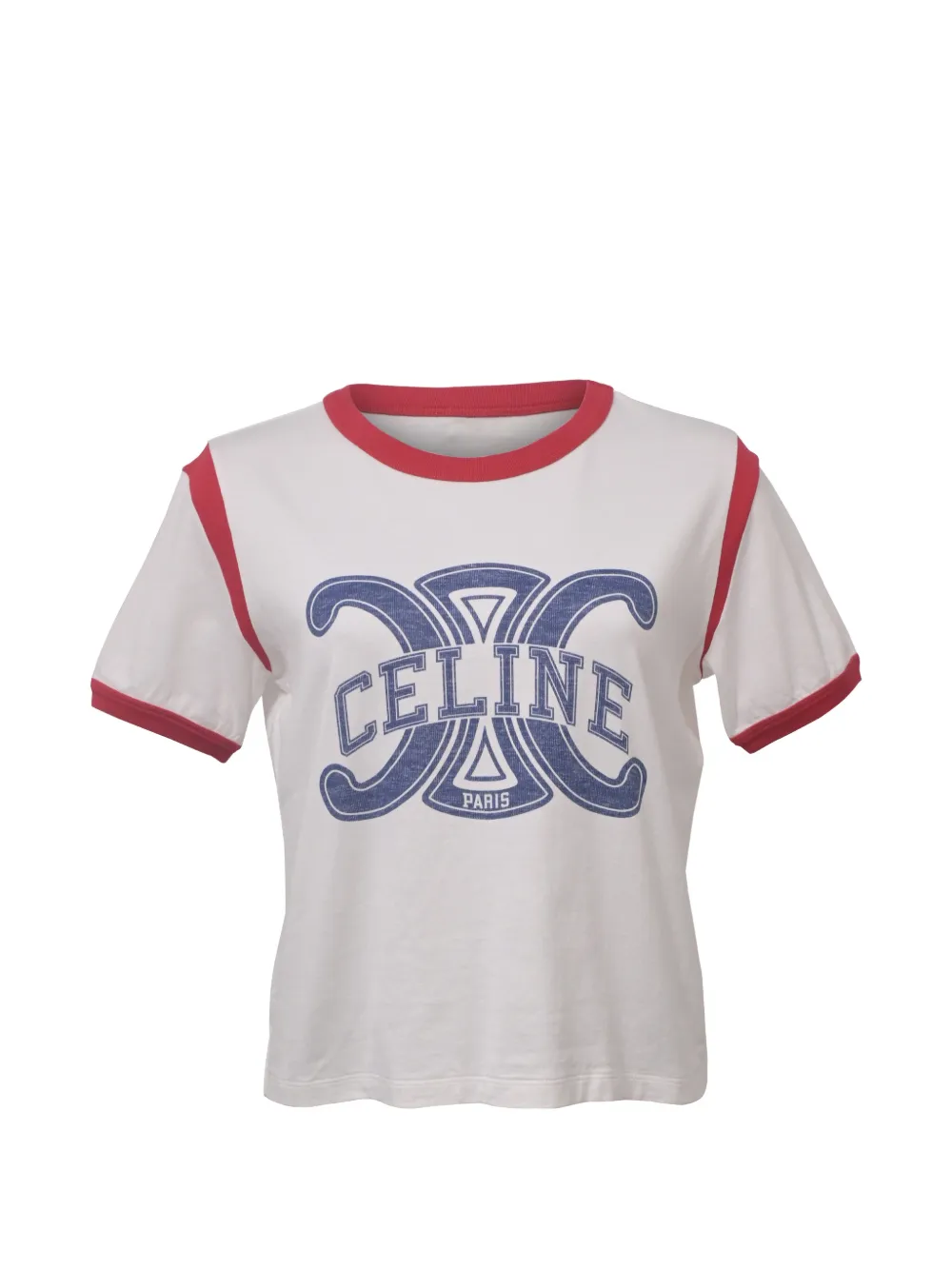 Celine Pre-Owned Logo short-sleeve T-shirt - Bianco