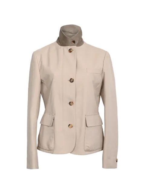 Loro Piana Pre-Owned chamarra de seda Roadster