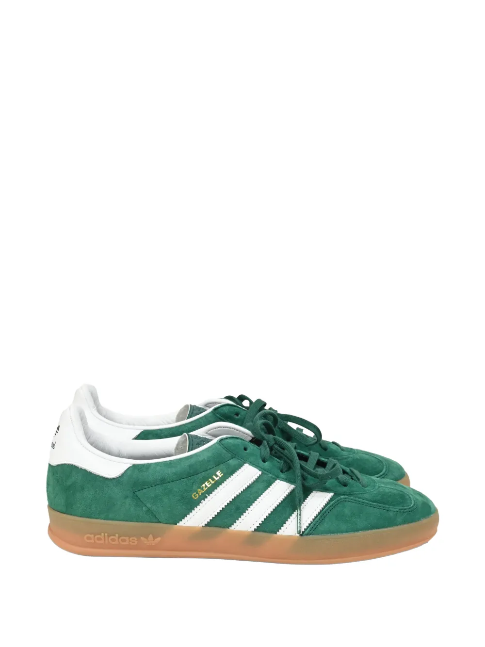 Pre-owned Adidas Originals Gazelle Indoor Sneakers In Green