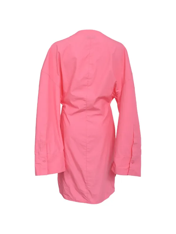 the attico pink dress Pink Coco Minidress by The Attico on Sale