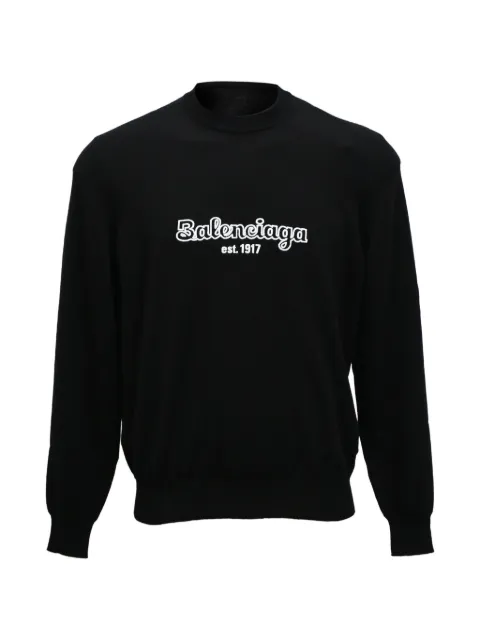 Balenciaga Pre-Owned pull Logo Est. 1917