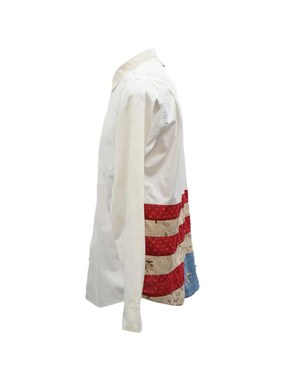 Visvim Lungta Stars Shirt - Blanc 