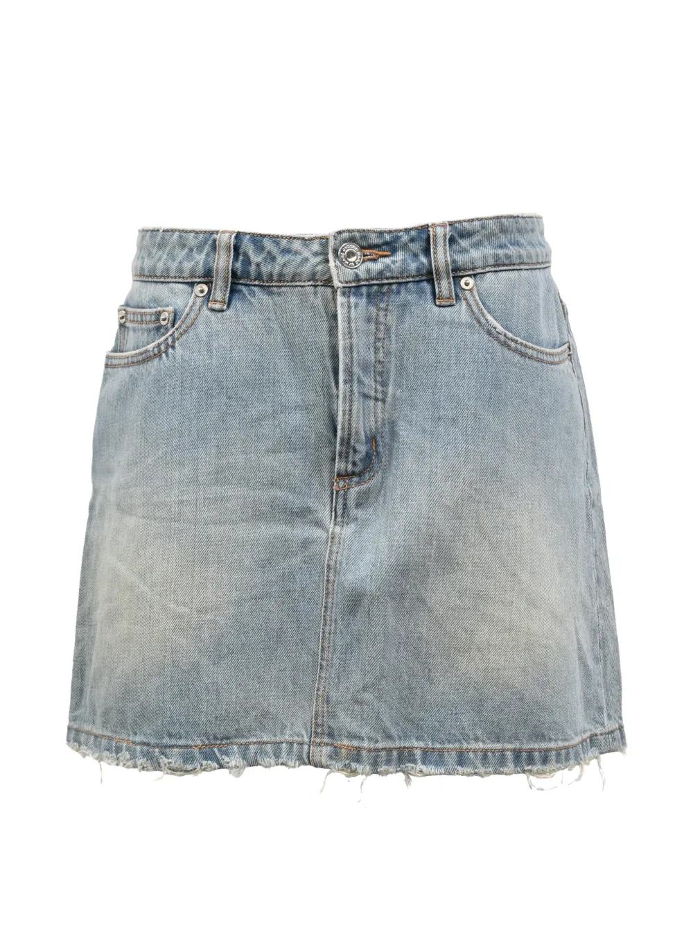 Pre-owned Marc Jacobs Vintage A-line Denim Skirt In Blue